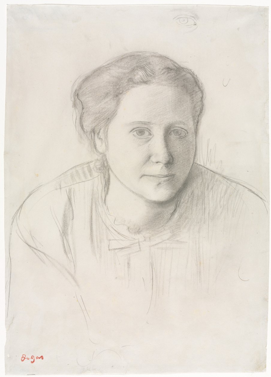 Wiktoria Dubourg autorstwa Edgar Degas
