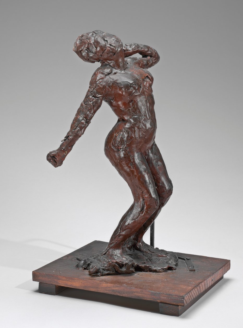 Rozciąganie się kobiety, ok. godz. 18961911. autorstwa Edgar Degas