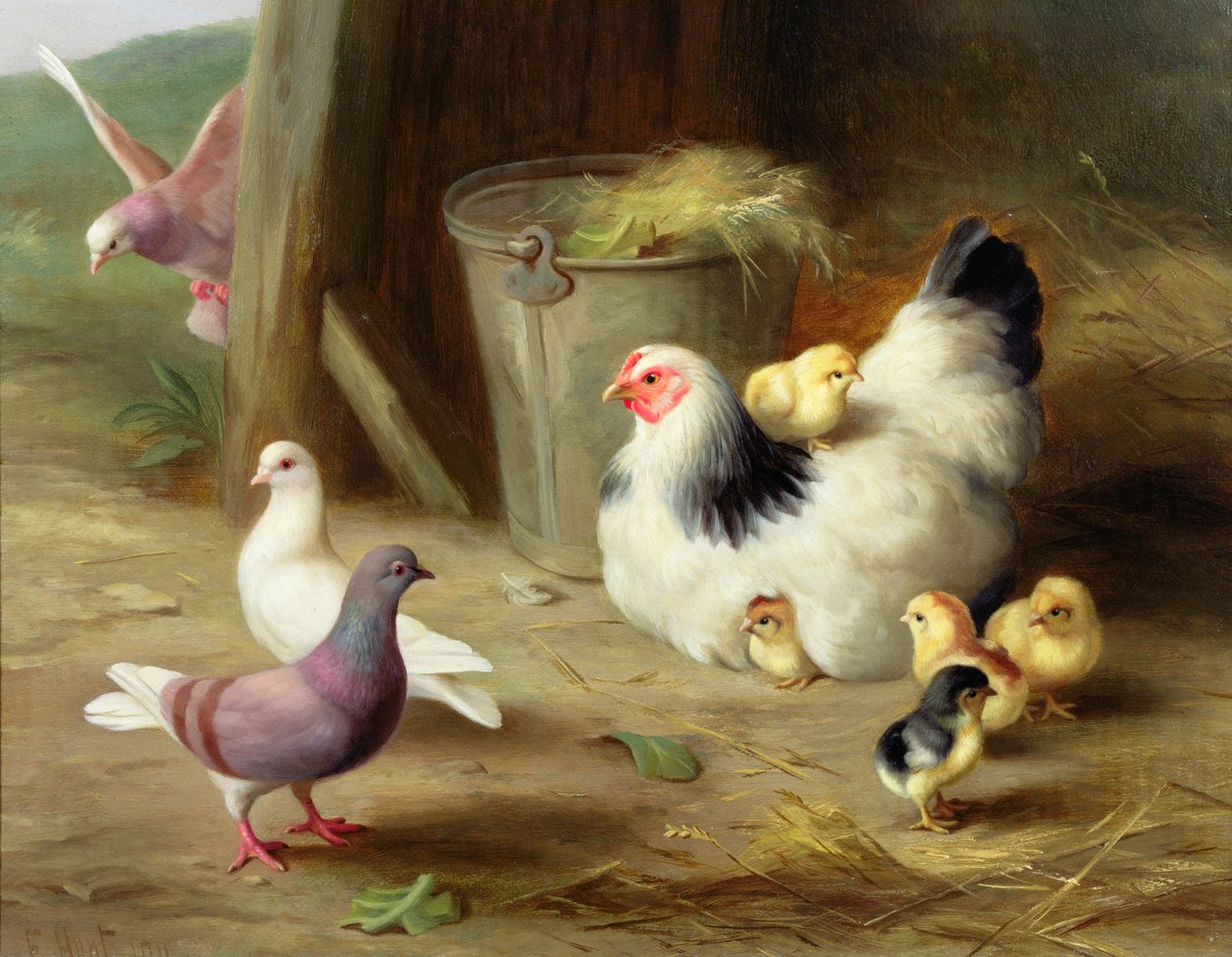 Scena w obejściu autorstwa Edgar Hunt