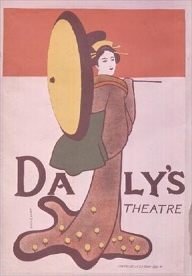 Plakat reklamujący Teatr Daly