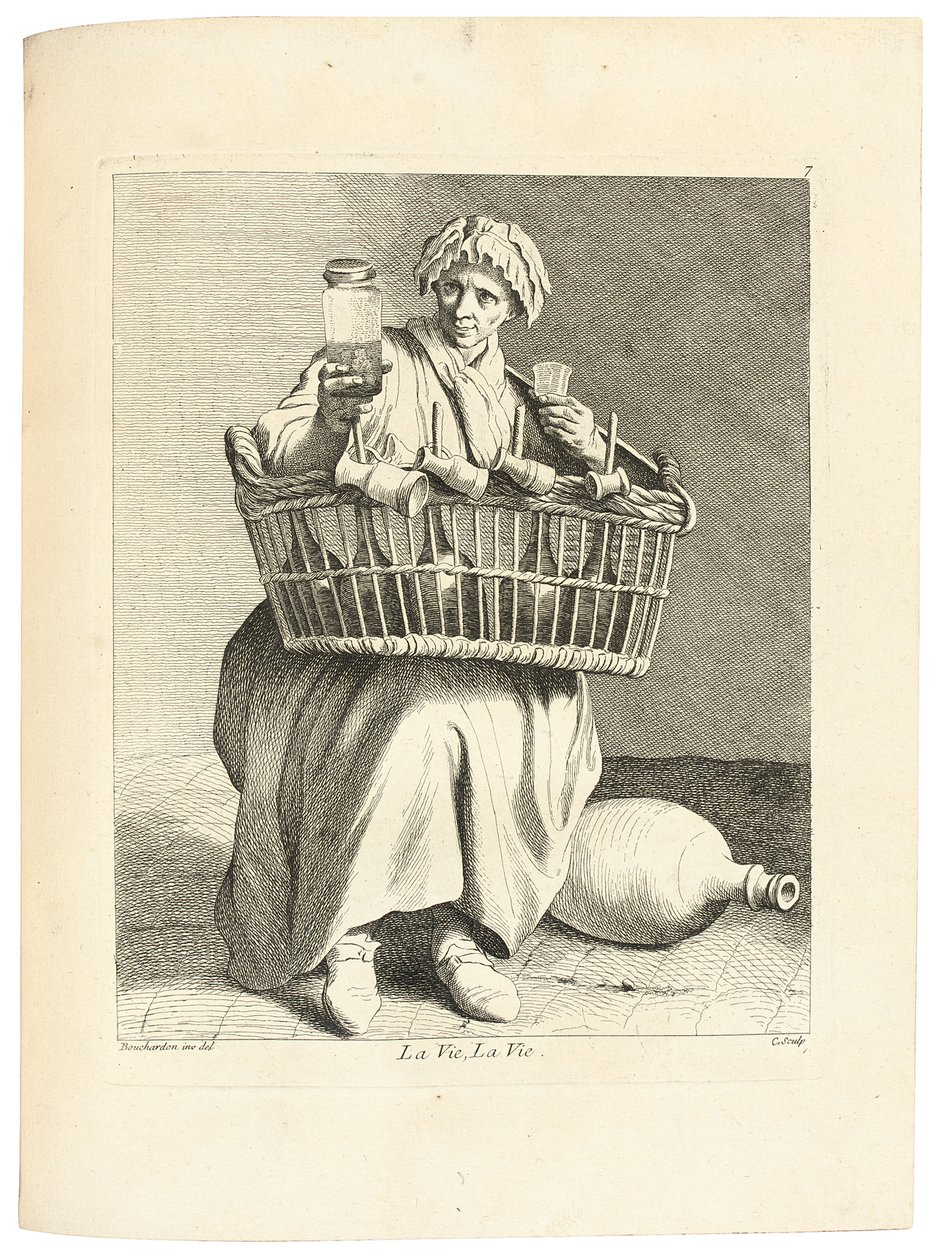 Widok, życie, c. 1737-1746 autorstwa Edmé Bouchardon
