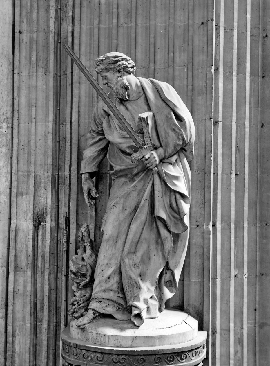 Święty Paul autorstwa Edmé Bouchardon