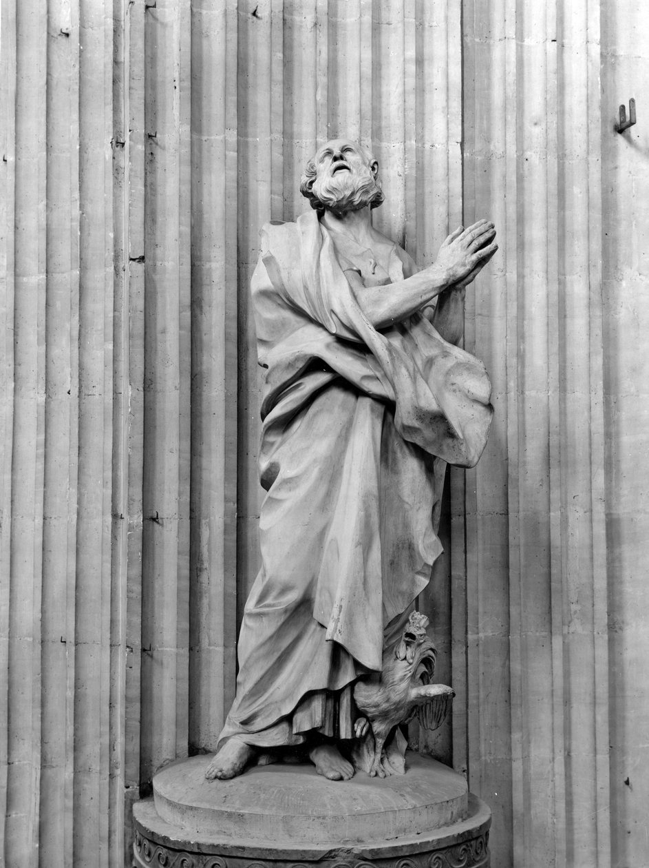 Święty Piotr autorstwa Edmé Bouchardon