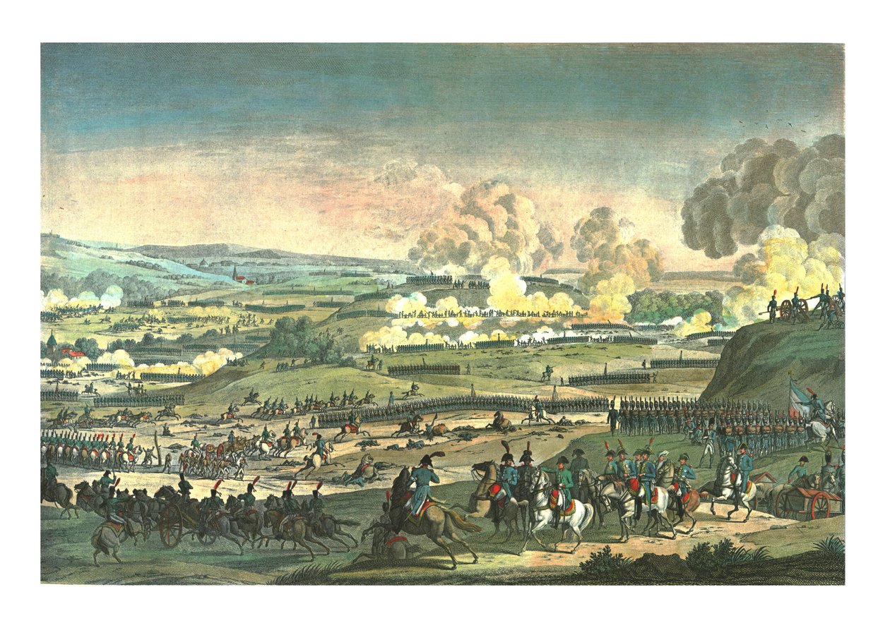Bitwa pod Jeną, 14 października 1806, ok. 1850 autorstwa Edme Bovinet