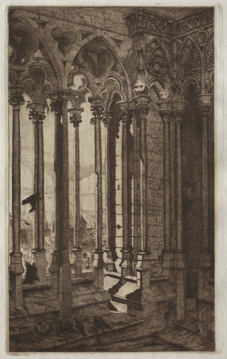 Galeria Notre Dame autorstwa Edmond Gosselin