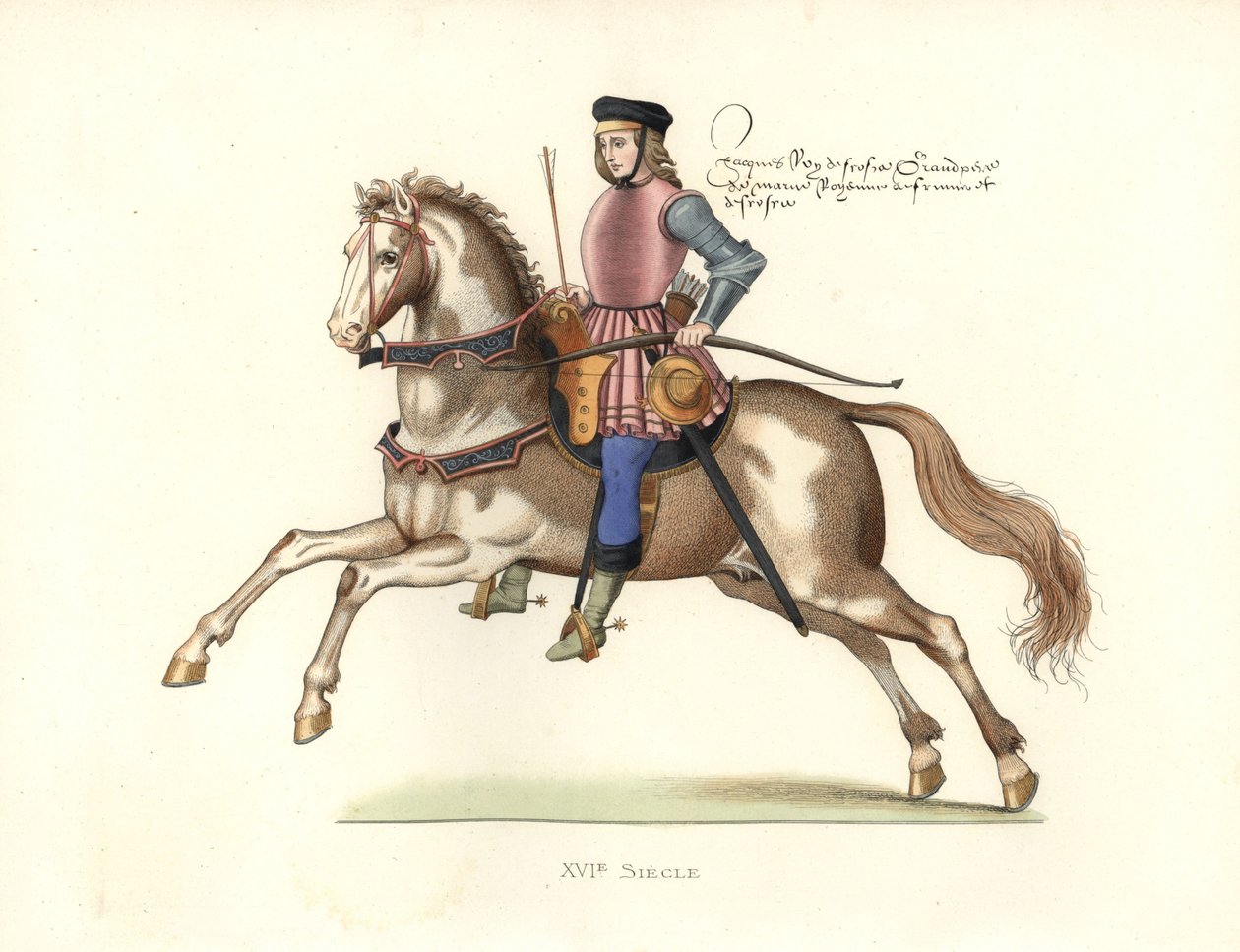 Król Jakub IV Szkocji (1473-1513) autorstwa Edmond Lechevallier Chevignard