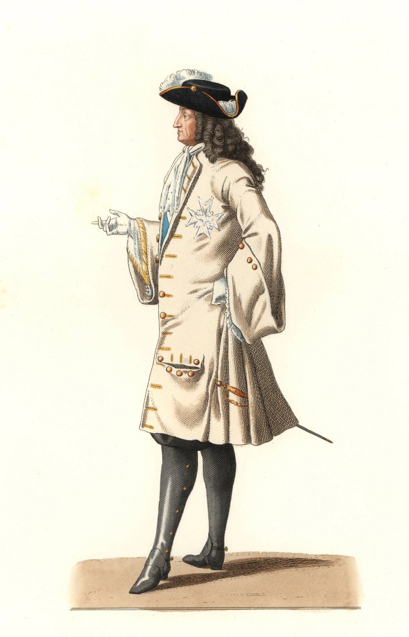 Ludwik XIV Francji (1638-1715) autorstwa Edmond Lechevallier Chevignard