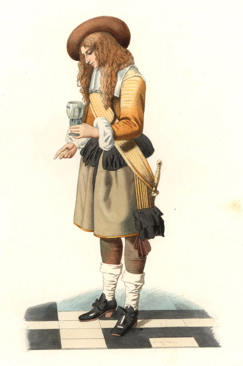Pan z Holandii autorstwa Edmond Lechevallier Chevignard