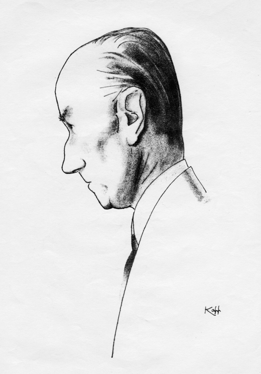 Sir Samuel Hoare, brytyjski mąż stanu, 1935. autorstwa Edmond Xavier Kapp