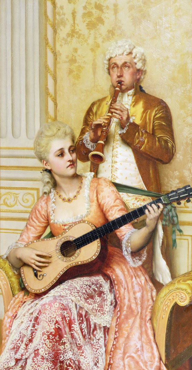 Próba, 1886 autorstwa Edmund Blair Leighton