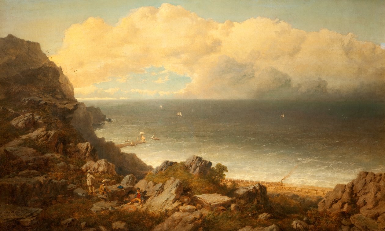 Penmaenmawr, 1872 autorstwa Edmund John Niemann