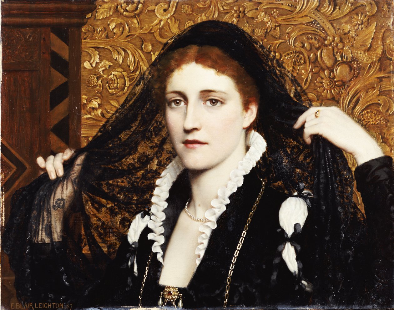 Oliwia, 1887 autorstwa Edmund Blair Leighton