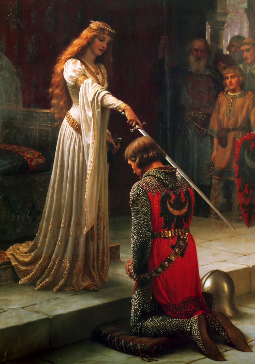 Wyróżnienie, 1901. autorstwa Edmund Blair Leighton
