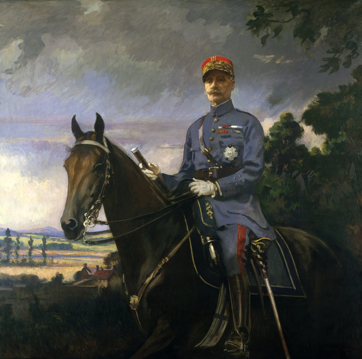 Marszałek Ferdynand Foch, 1920. autorstwa Edmund Charles Tarbell