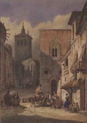 Madryt autorstwa Edmund Morison Wimperis