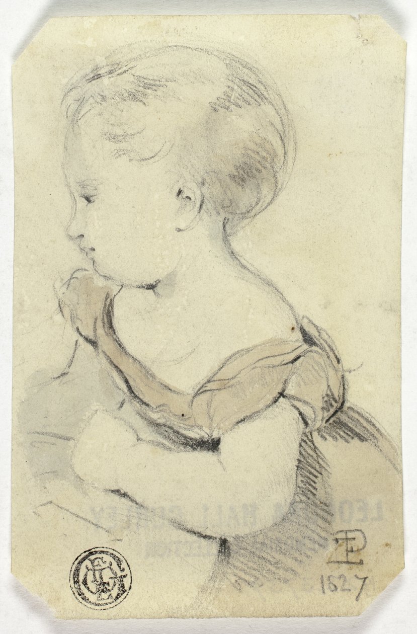 Mała dziewczynka autorstwa Edmund Thomas Parris