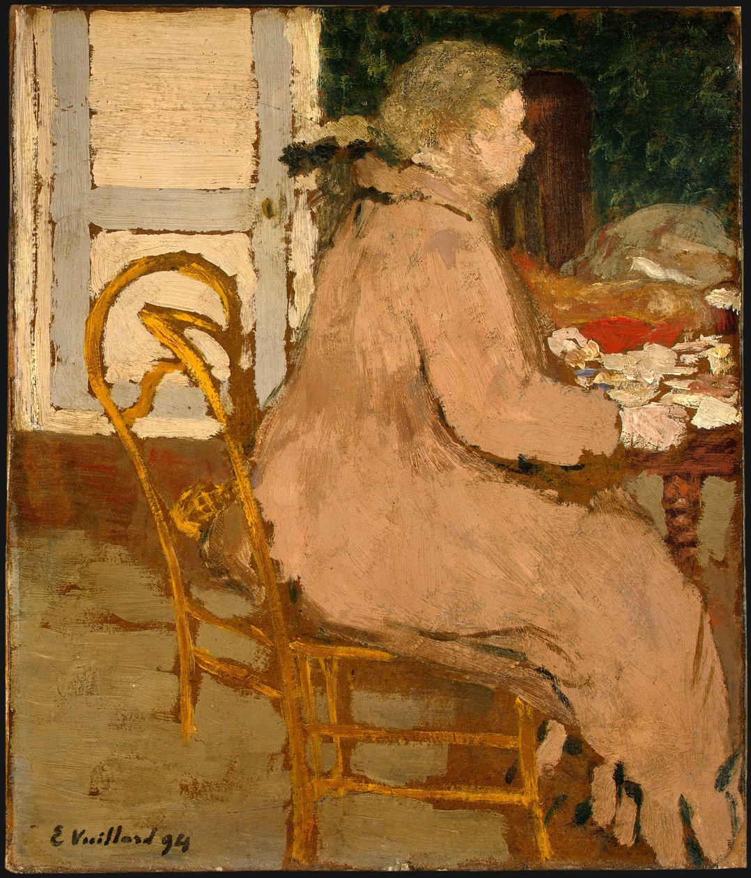 Petit Dejeuner Angielski: Śniadanie Niemiecki: Fruhstuck N autorstwa Edouard Vuillard