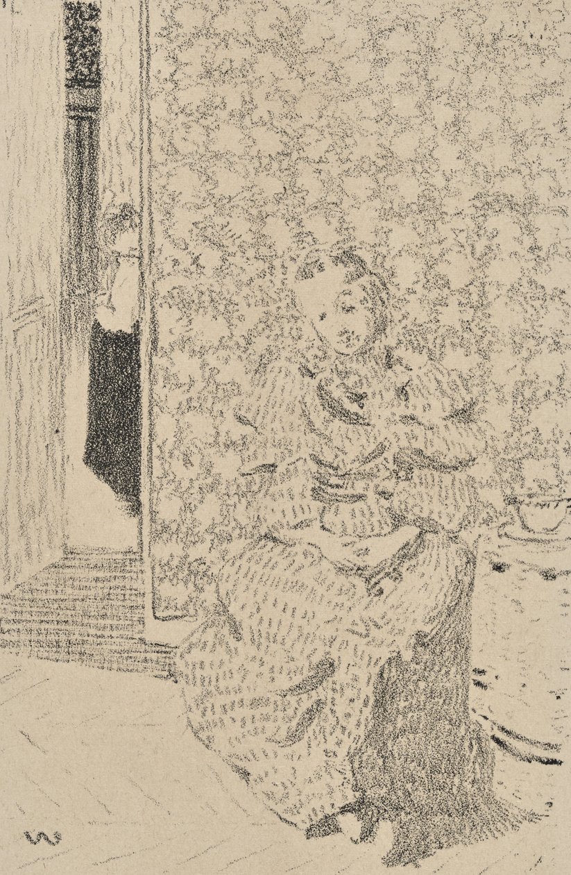 داخله، 1893 پولی autorstwa Edouard Vuillard