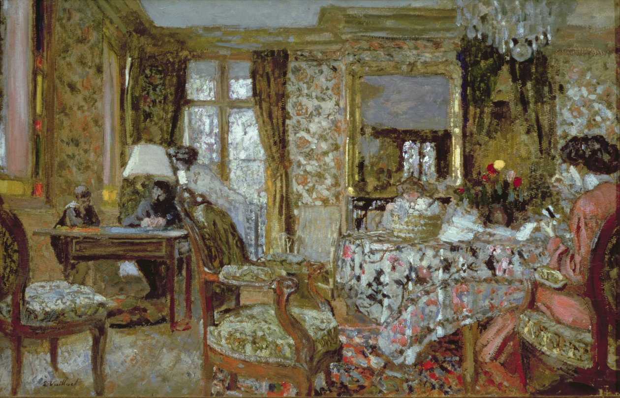 داخلي، 1904پولي autorstwa Edouard Vuillard