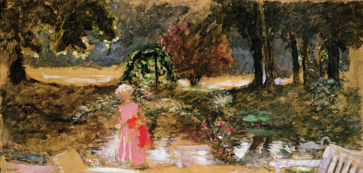 Matka i dziecko w parku autorstwa Edouard Vuillard