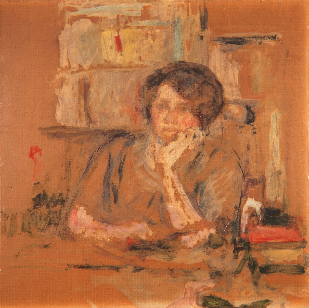 Portret Jacqueline Fontaine (wczesna wersja), 1911 autorstwa Edouard Vuillard