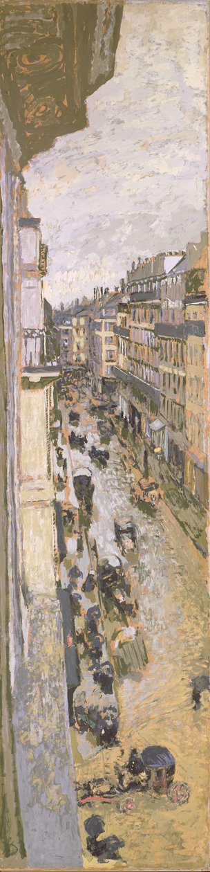 Ulice Paryża, ok.1908 autorstwa Edouard Vuillard