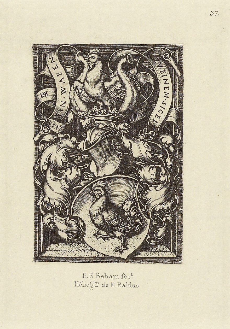 [Projekt Hans Sebald Beham] autorstwa Édouard Baldus