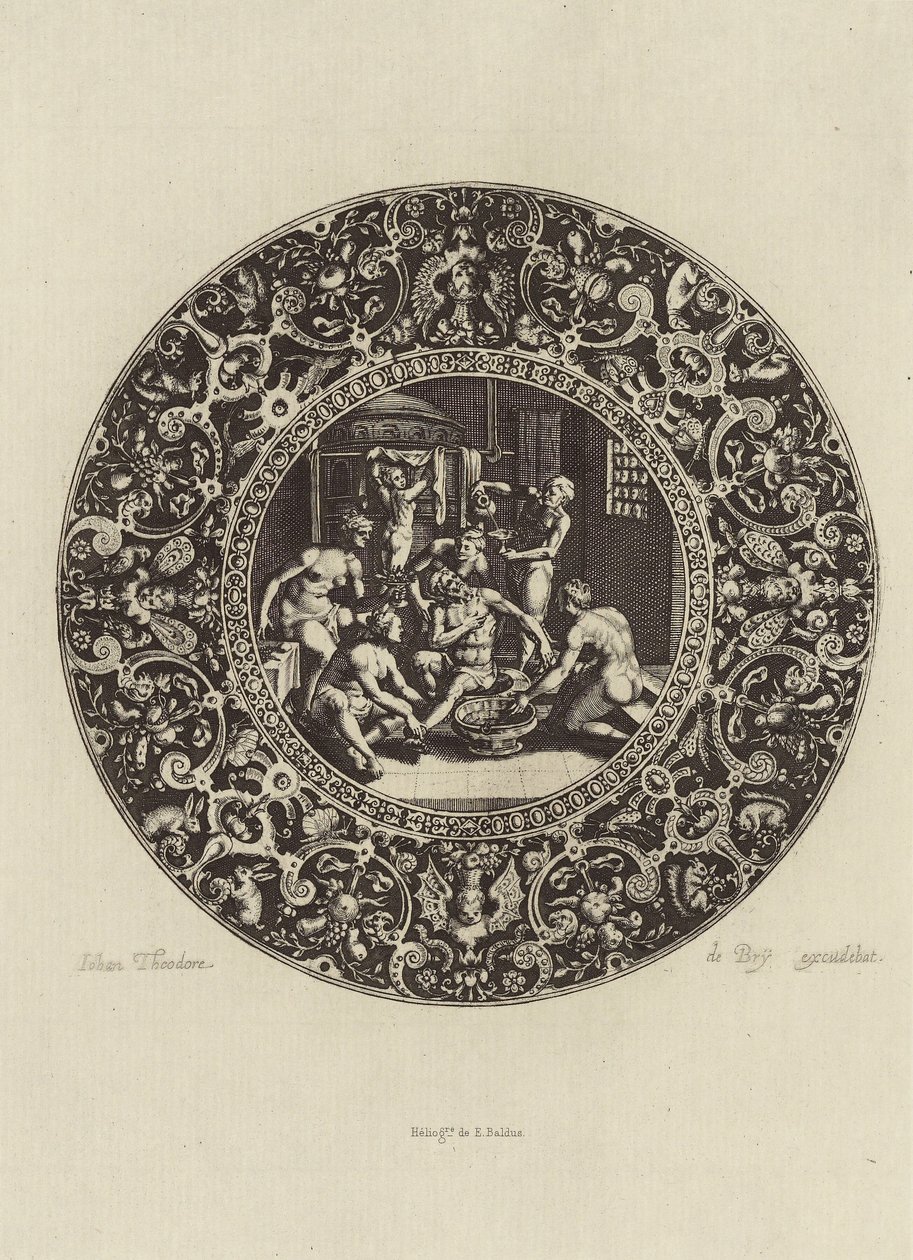 [Projekt Johann Theodor de Bry] autorstwa Édouard Baldus