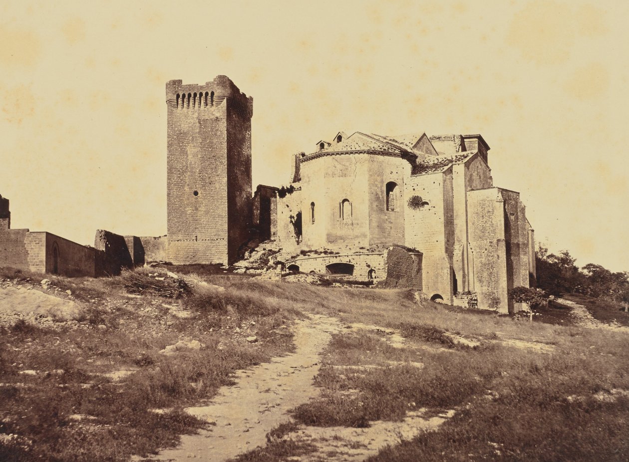 Montmajour. autorstwa Édouard Baldus