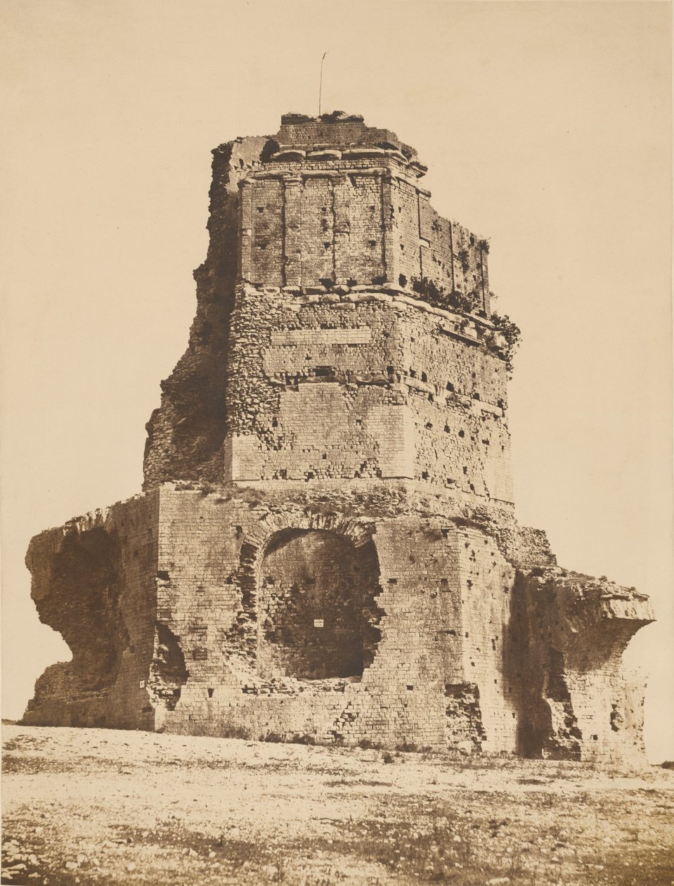 [Ruiny, Tour Magne] autorstwa Édouard Baldus