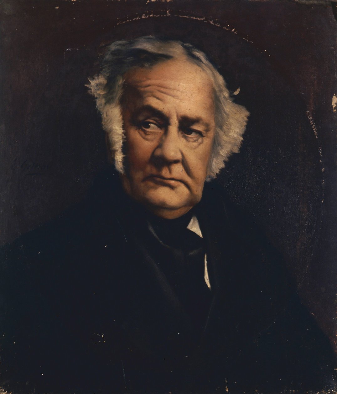 Portret Pana Wieloryba autorstwa Edouard Gelhay