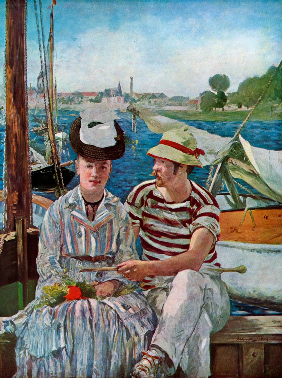 Argenteuil, 1874. autorstwa Édouard Manet