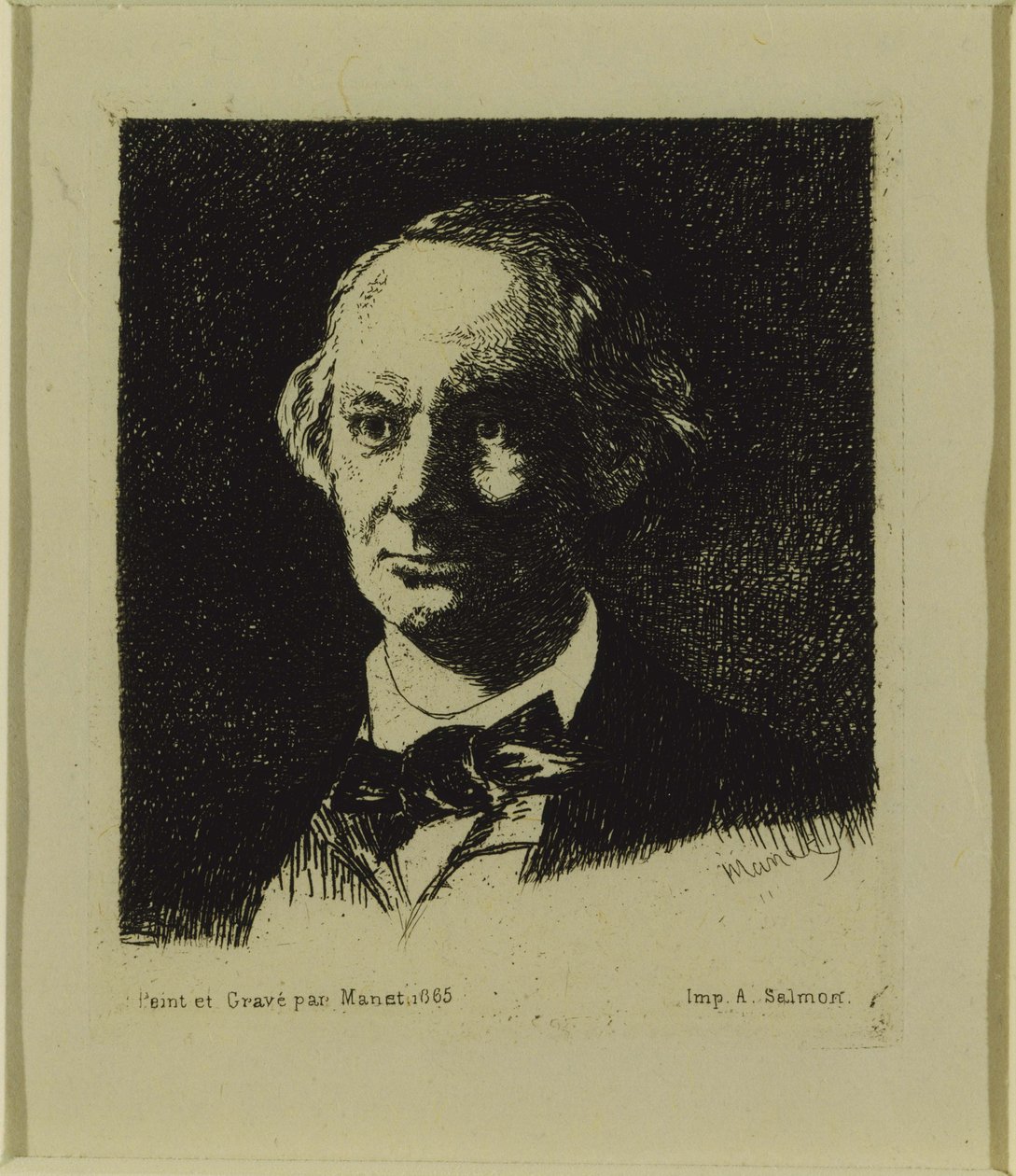 Baudelaire autorstwa Édouard Manet
