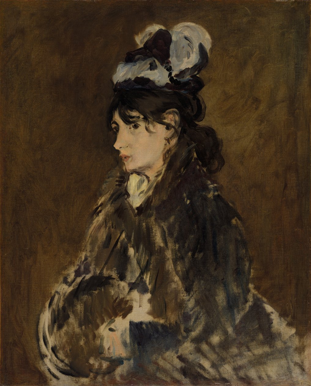 Berthe Morisot, ok. 1930 1869-73. autorstwa Édouard Manet