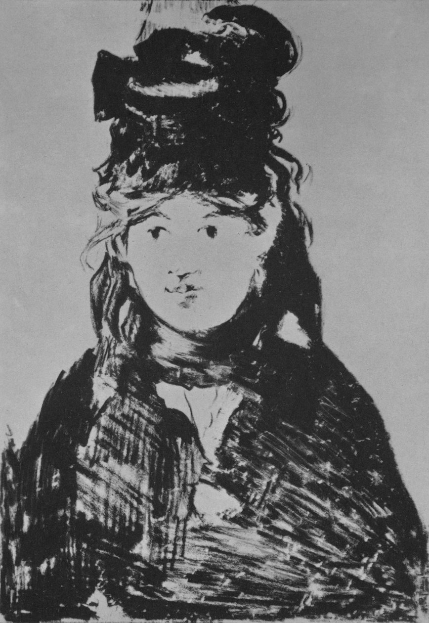 Berthe Morisot, ok. 1930 1870, 1946. autorstwa Édouard Manet