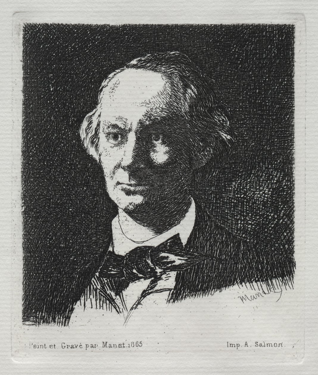 Charles Baudelaire autorstwa Édouard Manet