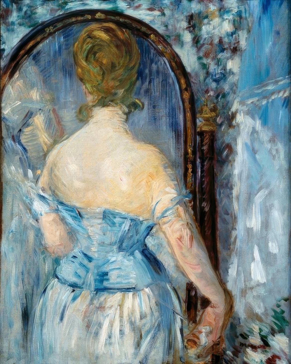 Na tle lodu autorstwa Édouard Manet