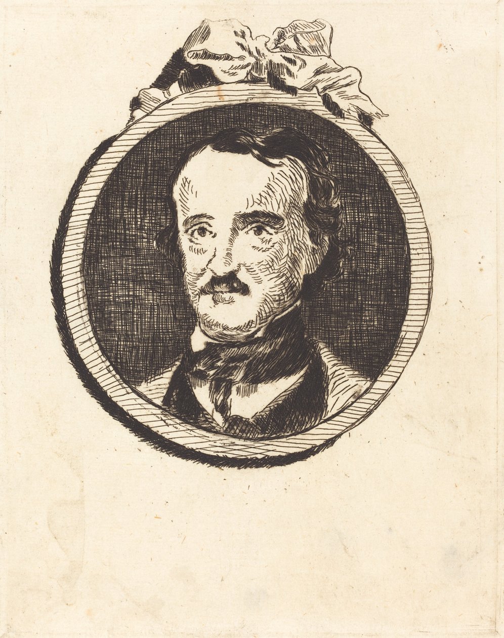Edgar Poe autorstwa Édouard Manet