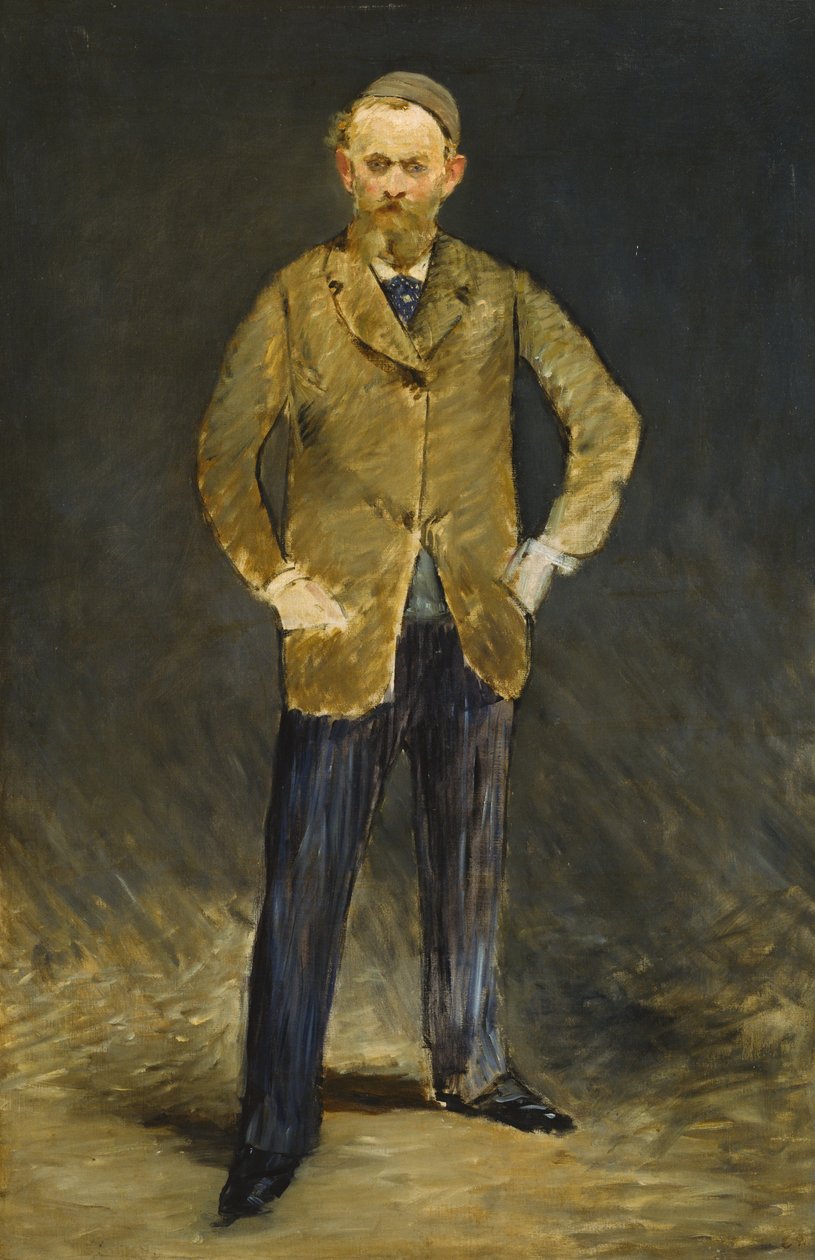 Francuski: Autoportrait avec chapeau Autoportret autorstwa Édouard Manet
