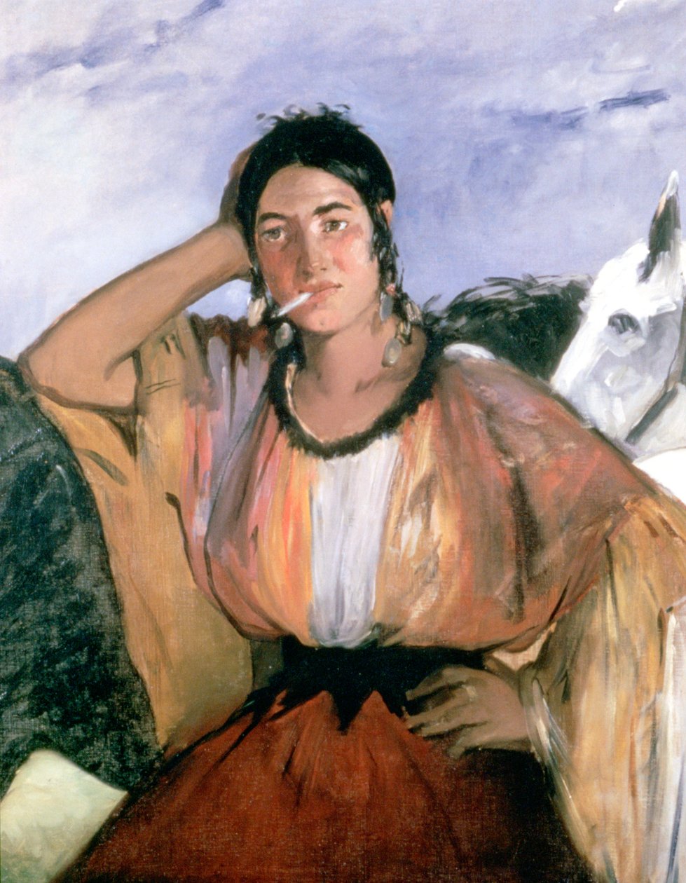 Cygan z papierosem, 1862 autorstwa Édouard Manet