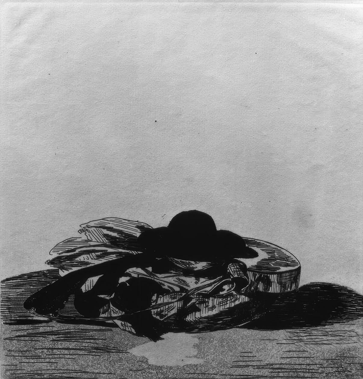 Kapelusz i gitara autorstwa Édouard Manet
