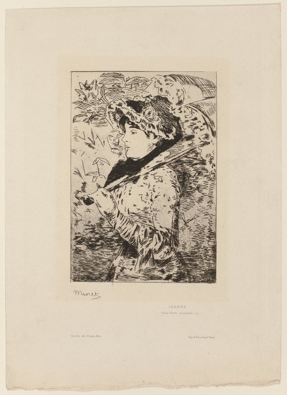 Joanna (wiosna) autorstwa Édouard Manet