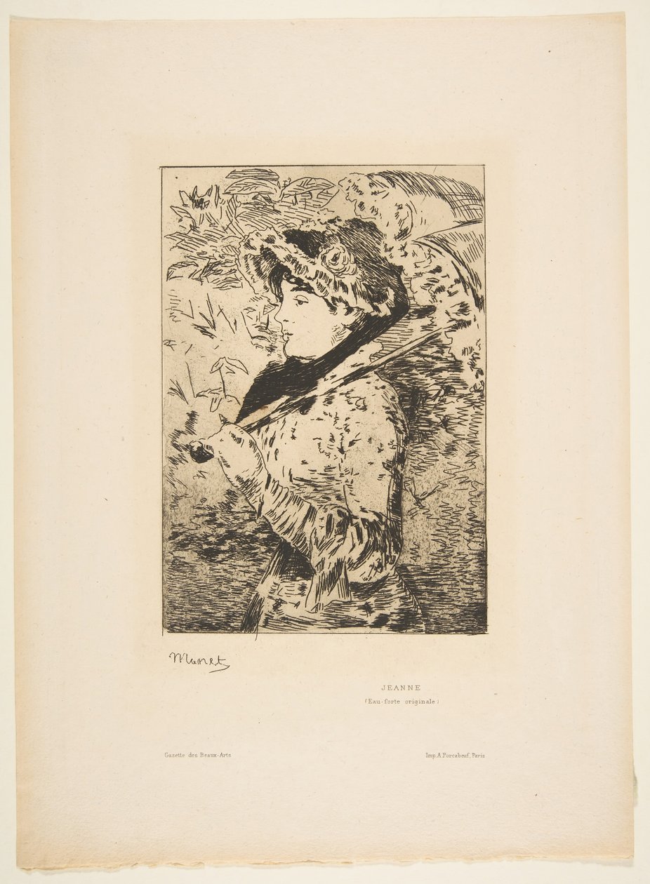 Joanna, 1882. autorstwa Édouard Manet