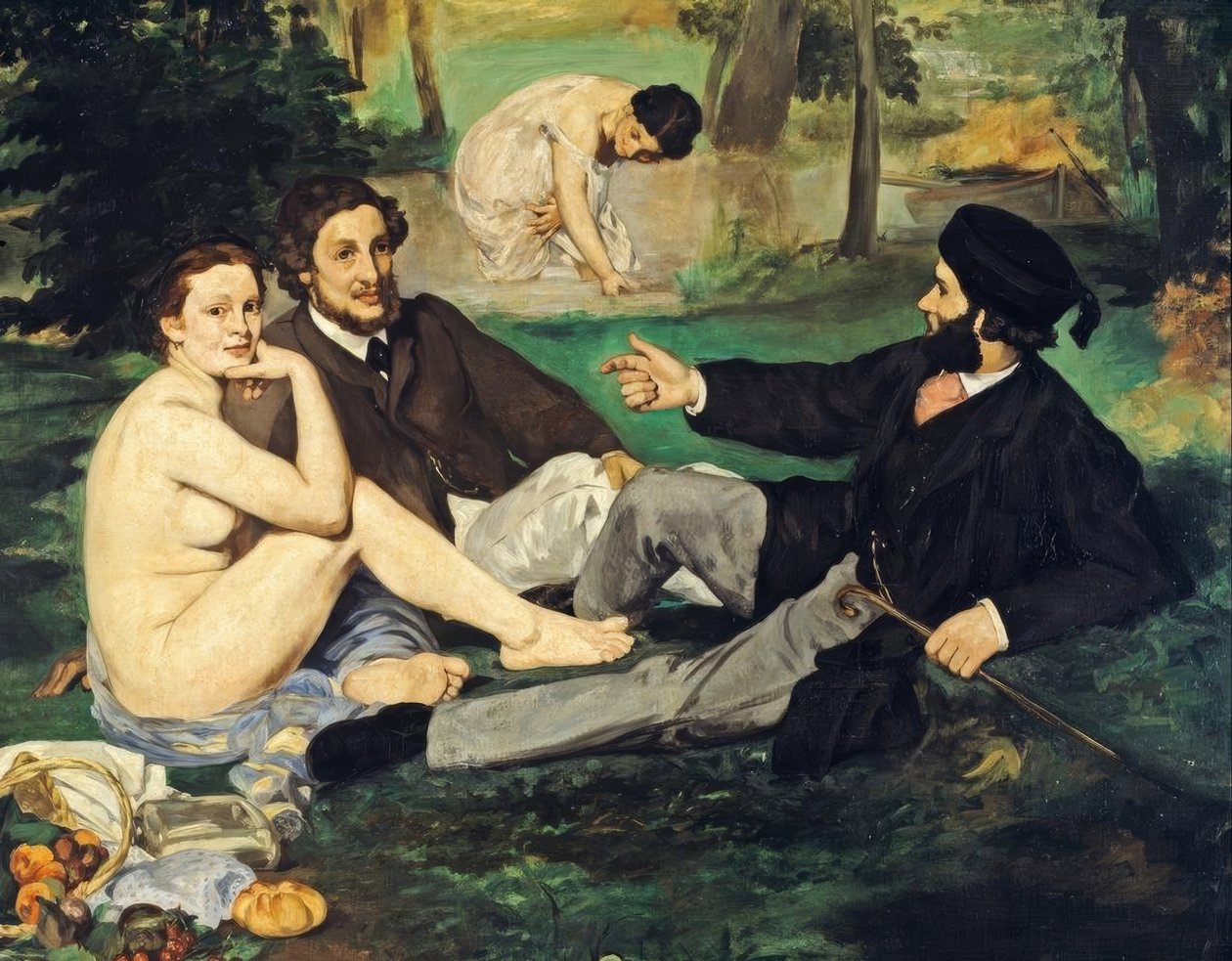 Obiad na trawie autorstwa Édouard Manet