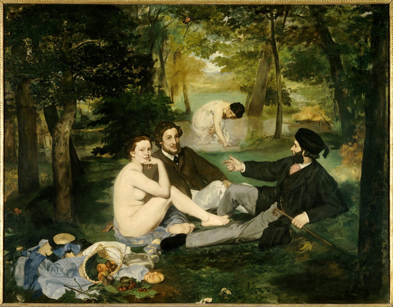 Obiad na trawie autorstwa Édouard Manet