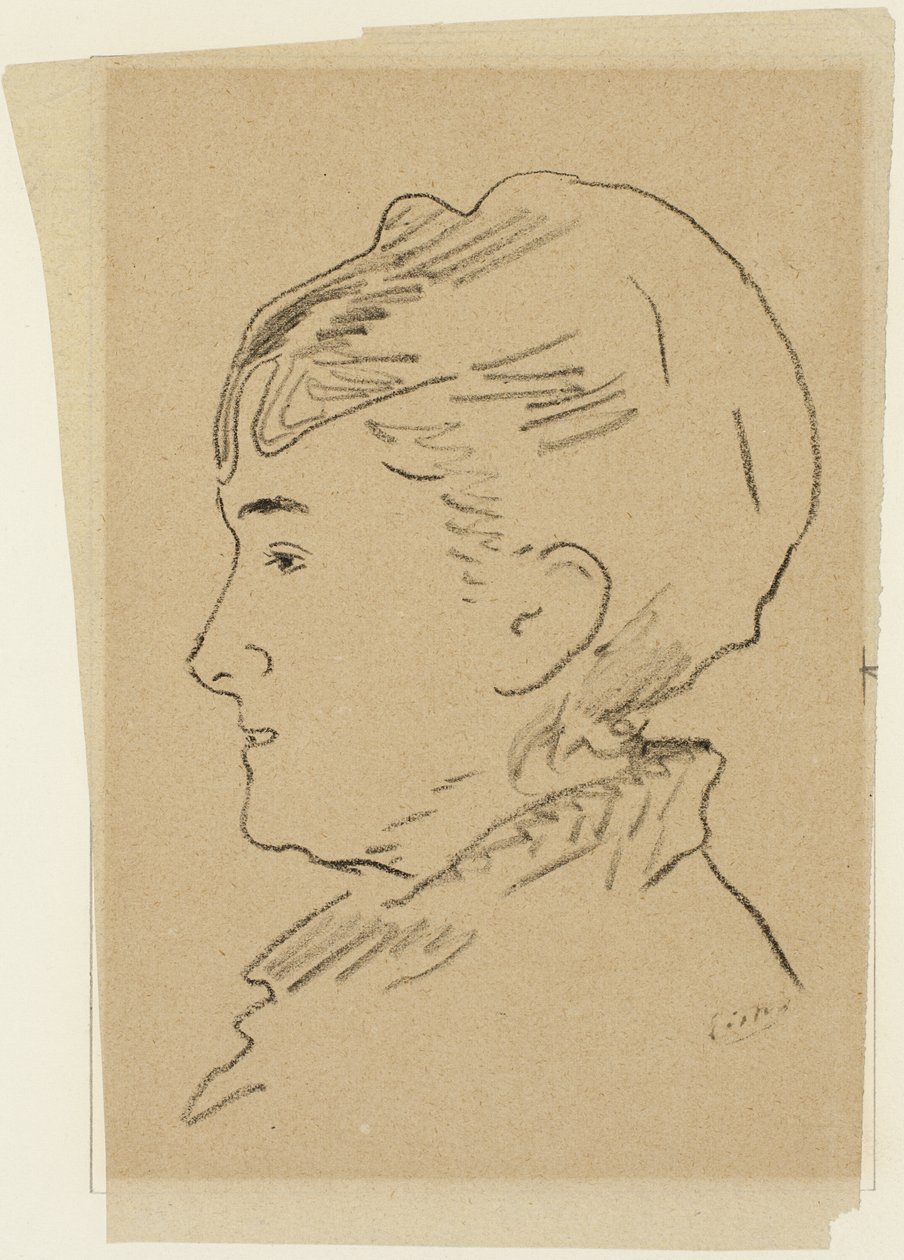 Panna Isabelle Lemonnier autorstwa Édouard Manet