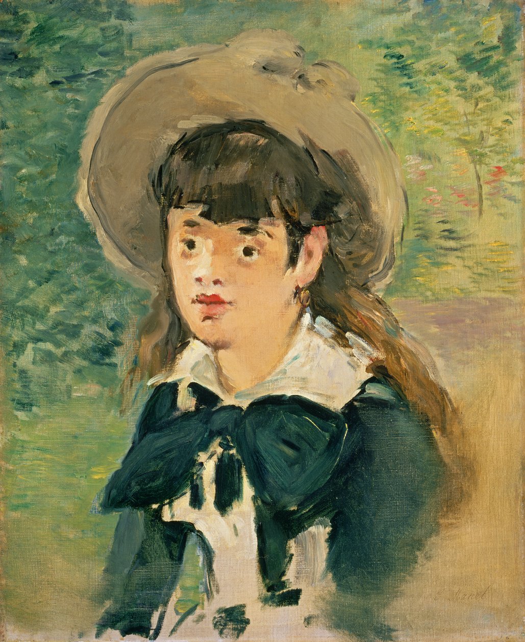 Panna Voisin, 1880 autorstwa Édouard Manet