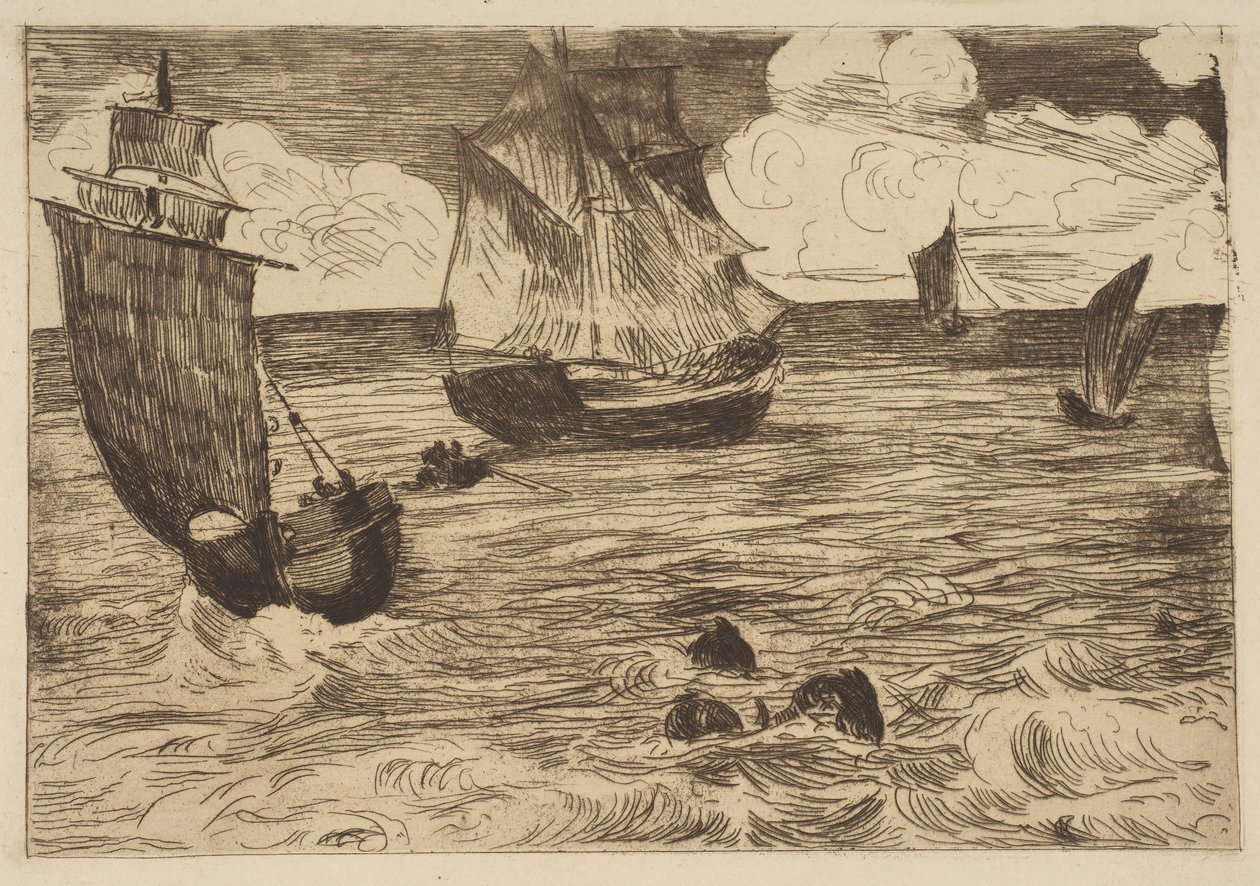 Marine, 1865-66. autorstwa Édouard Manet