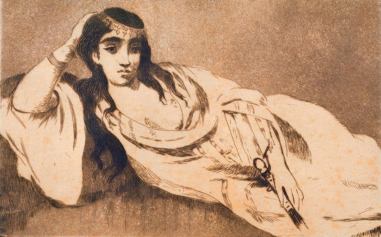 Odaliske autorstwa Édouard Manet