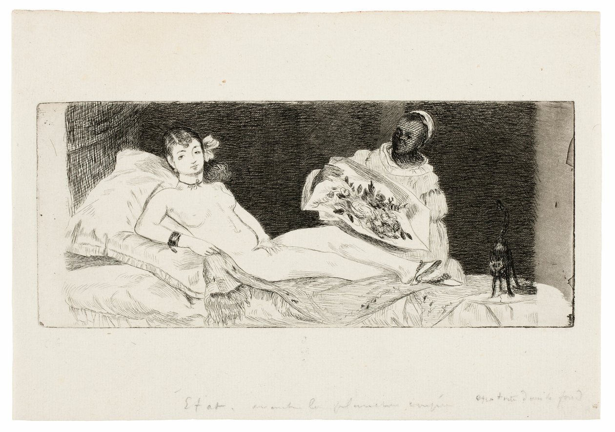 Olympia (opublikowana płyta) autorstwa Édouard Manet